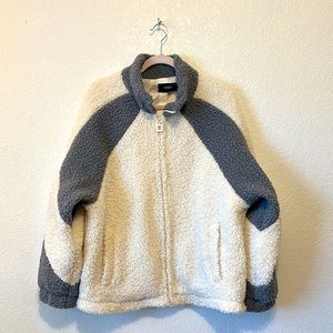 Cider Sherpa Zip Up Jacket